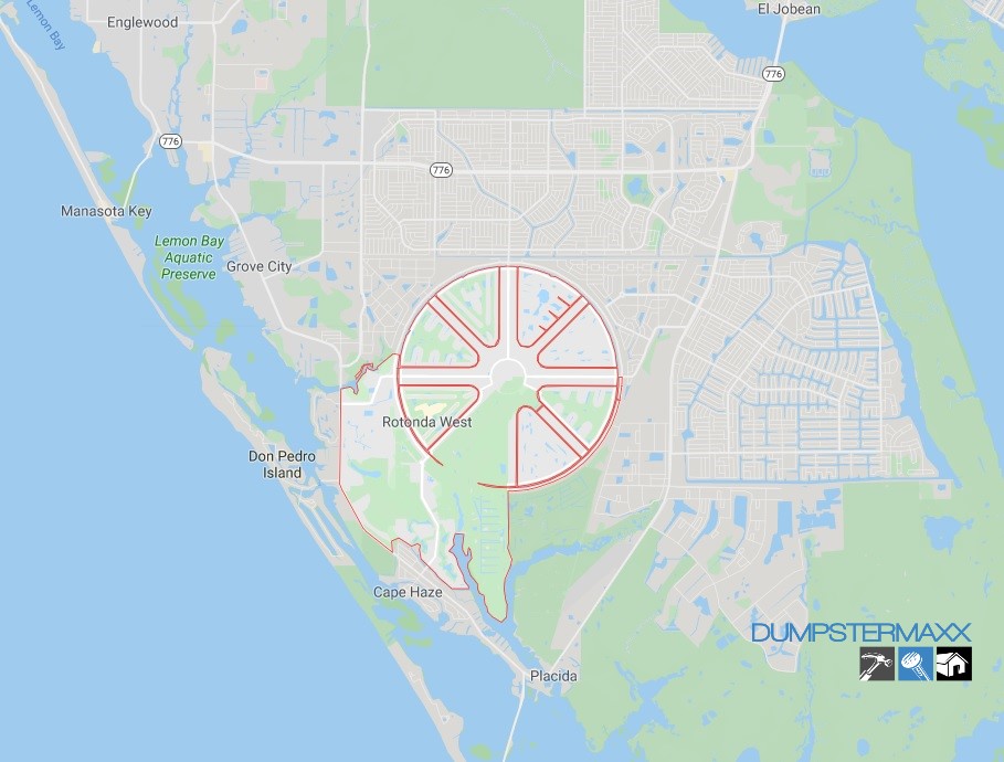 Rotonda West Florida Map